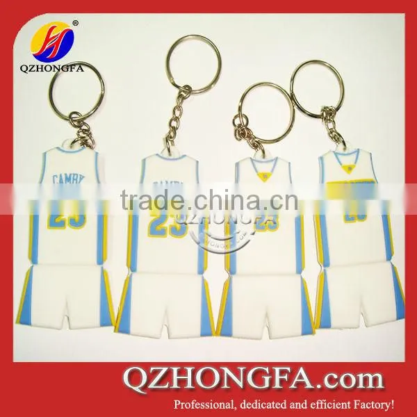 Promotional PVC Key Ring 3D Soft Printing Key Chain