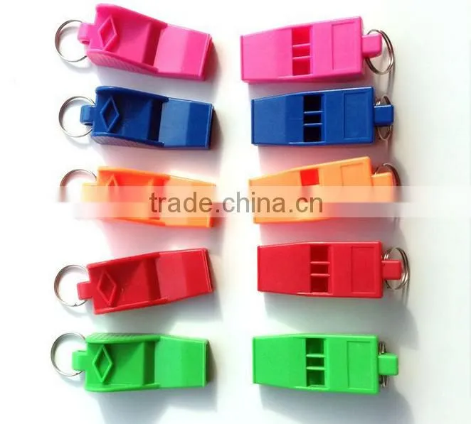 Plastic football whistles cheap plastic whistles factory custom wholesale plastic whistle