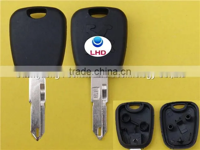 Uncut Transponder Chip Key Shell Case Fob For Peugeot 206 Car Key Wholesale