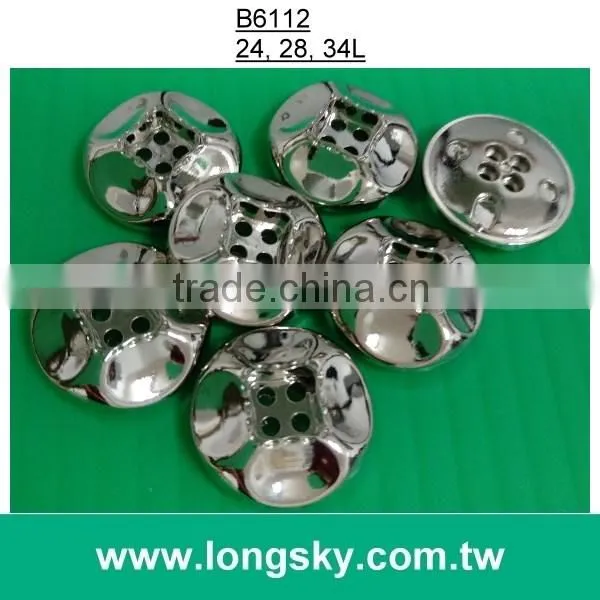 (#B6105) classic round edge 4 hole plastic button for boots decoration