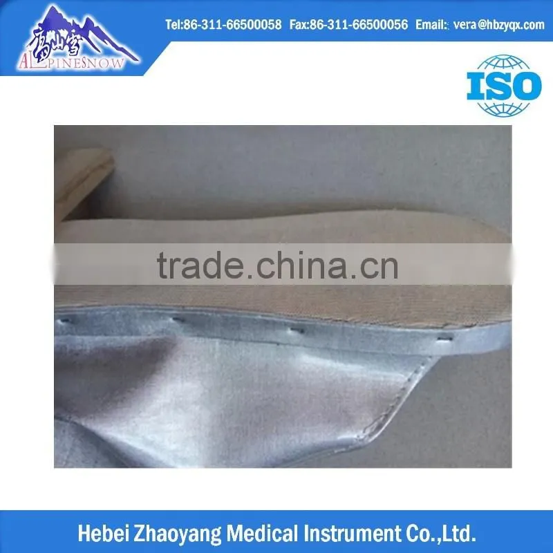 Black medical postoperative shoe foot orthosis