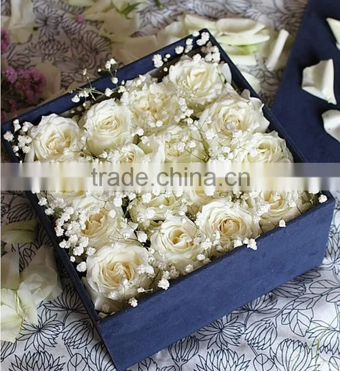 Elegant flower gift packaging box wholesale