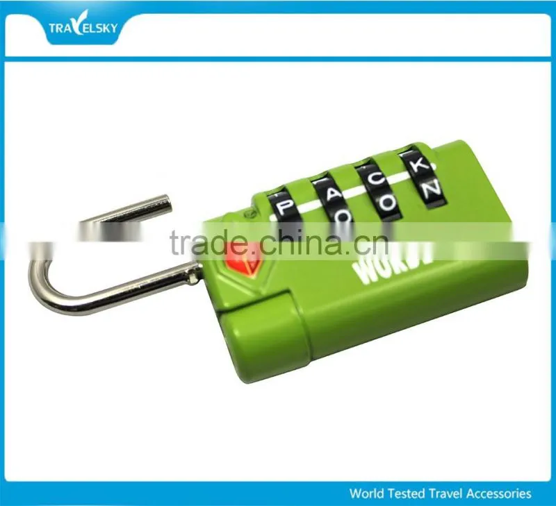 Travelsky 4 digital combination luggage TSA lock wordlock TSA lock