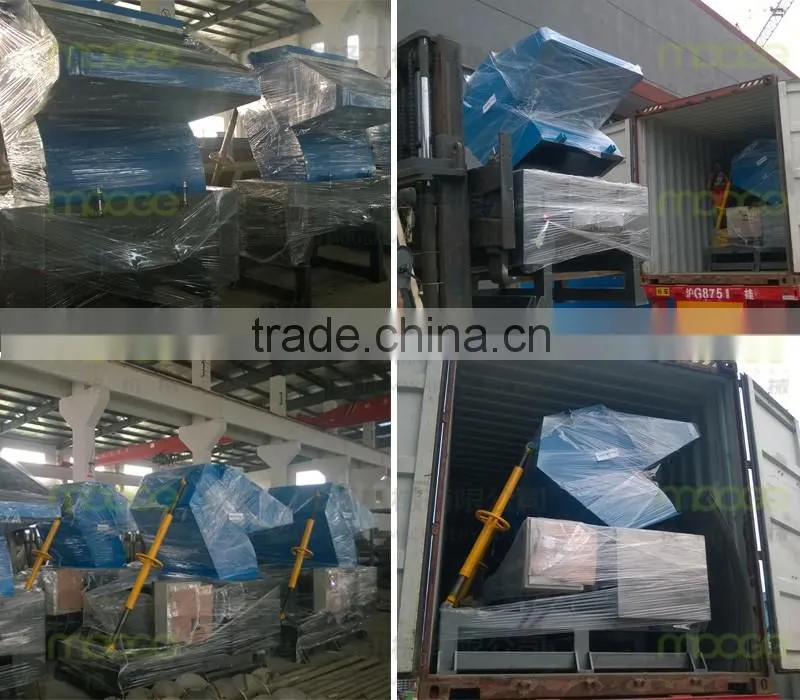 Powerful plastic crusher machine