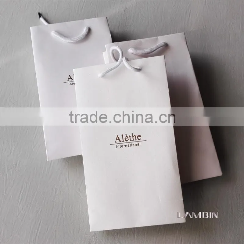 Factory professionally supply paper handbag for home textile products