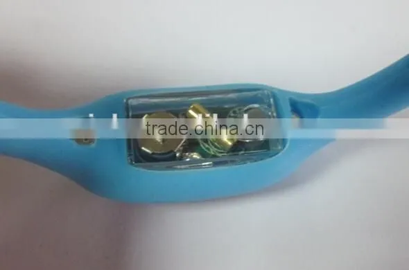 Popular silicone wristband pedometer