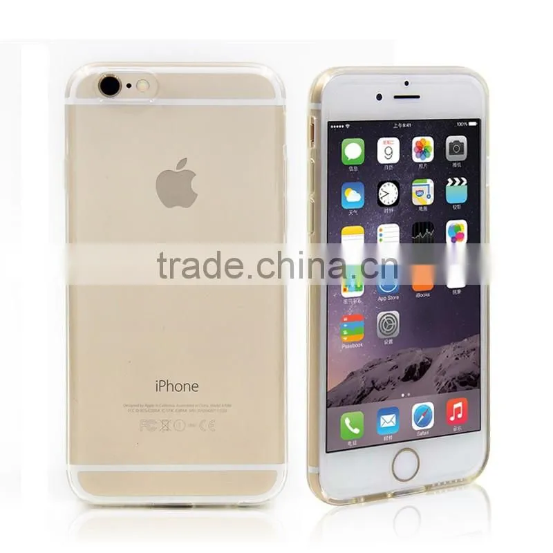 Custom Clear PP 0.35mm Ultra Thin Mobile Cover for iPhone, case for iPhone 6 plus
