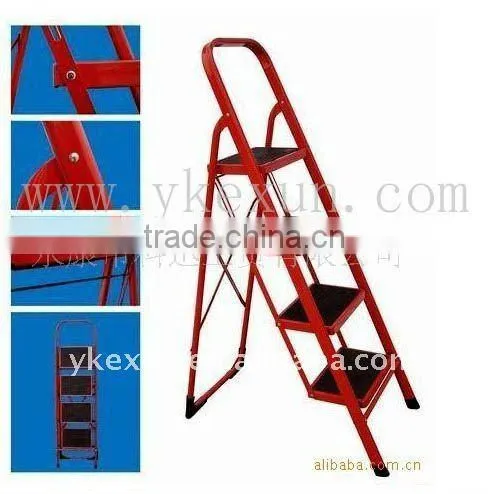 durable steel folding ladder