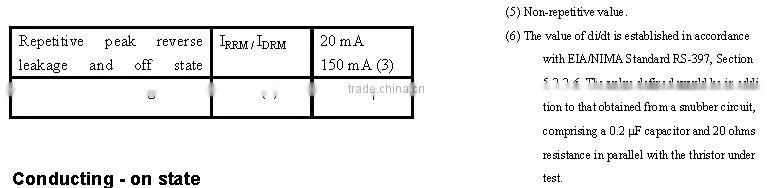 Power thyristor phase control 2500V