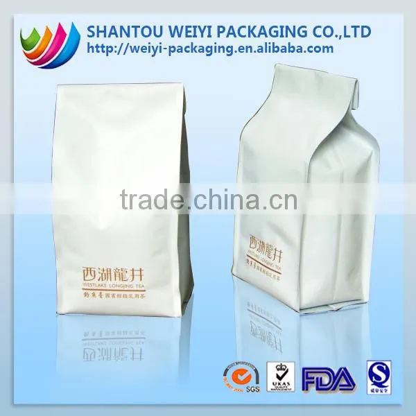 Laminated material security tea foil pouch
