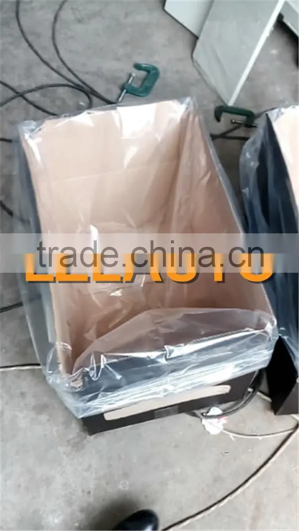 Full automatic plastic bag insert machine