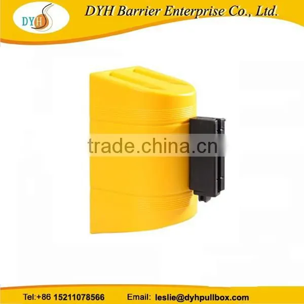 Factory direct stylish retractable wall mounted belt barriers