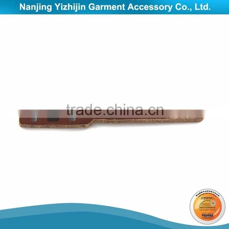 High Quality Garment Cord Stopper Leather Made in Yizhijin