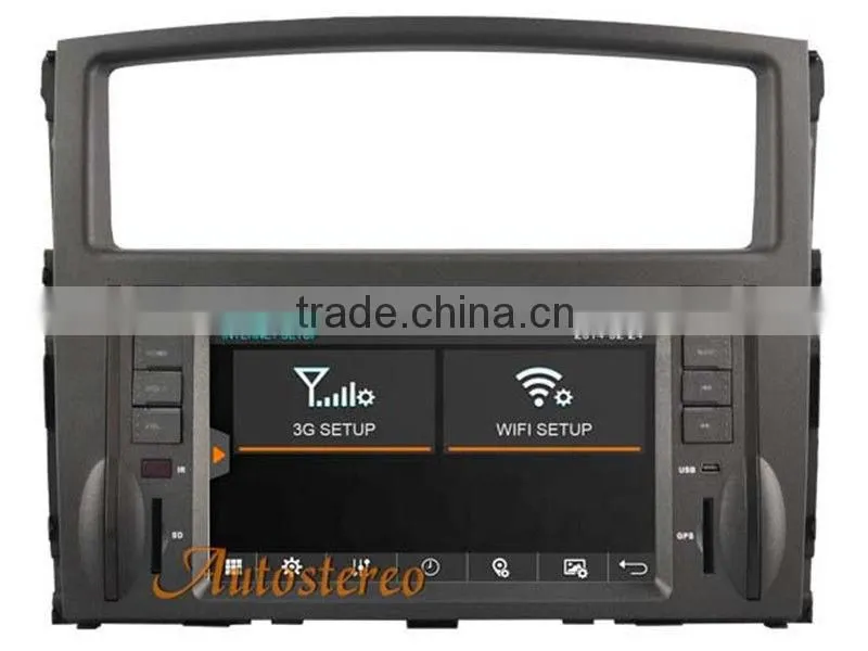 Car Stereo GPS Navigation DVD Stereo Headunit For MITSUBISHI PAJERO (2006-2011)