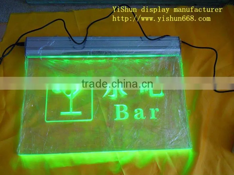 LED acrylic Shopping guide signs