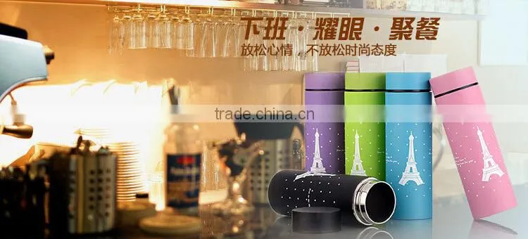 304 stainless steel vacuum bottle with five colors