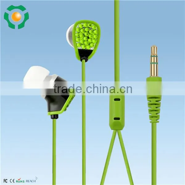 earphones bulk/dmc hotfix rhinestone/import items