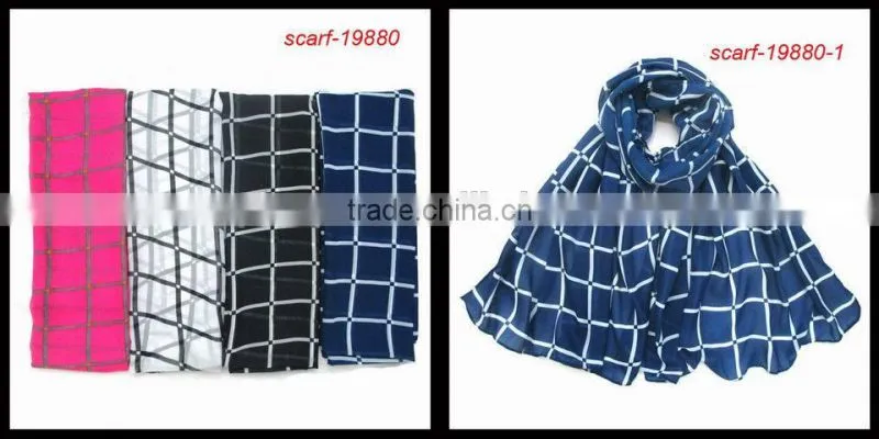 latest popular flower style around neck scarf