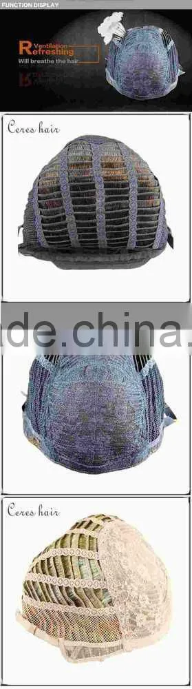 2016 New arrival unprocessed virgin 8"-32" large stock full lace wig human hair wig