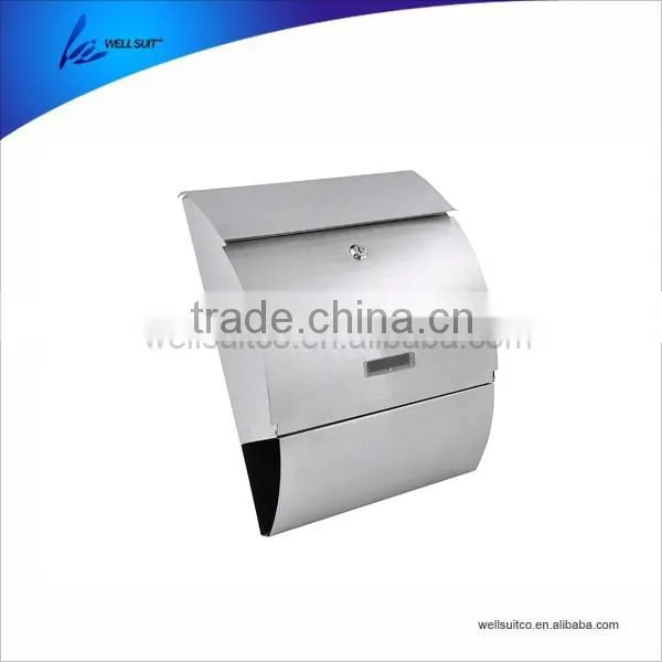 stainless steel outdoor mailboxes