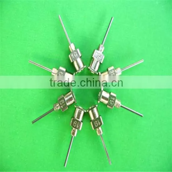disposable needle stainless steel Glue dripping needles/Glue dispenser needles