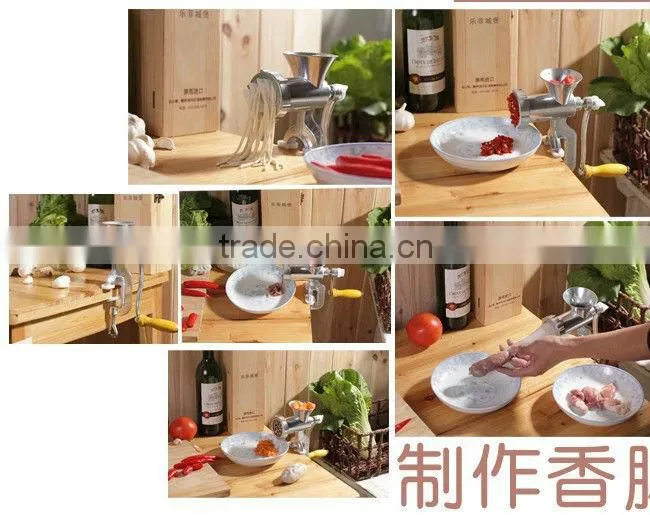 Aluminium Alloy Hand Operate Meat Mincer