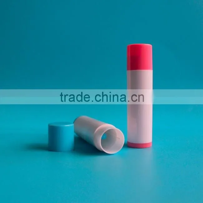 5g PP plastic cosmetic lipstick lip balm tube