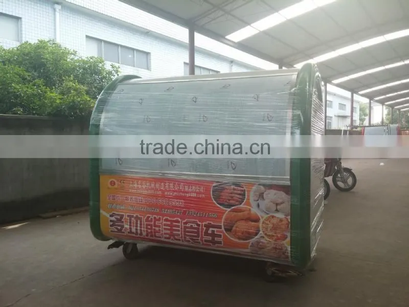 New style popular Mobile street kiosk cart for sale/Food processing machine/Food vending vart for sale