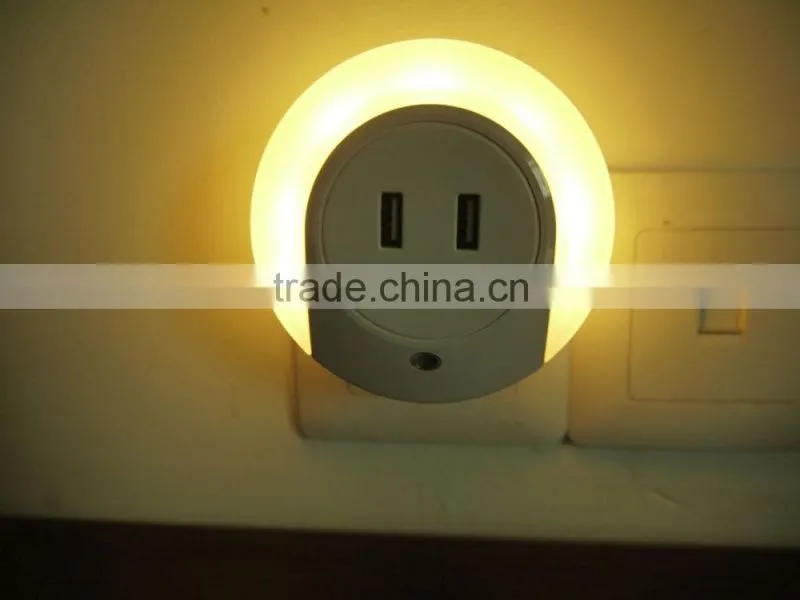 LED Night Light USB Charging Station