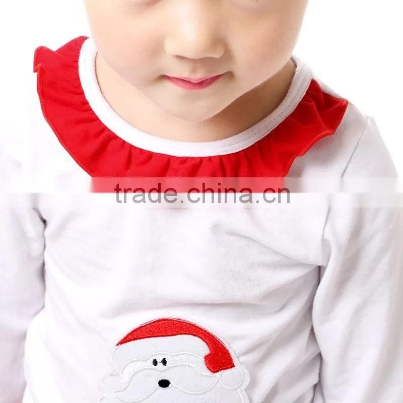 wholesale 100% cotton fashionable soft fabric girls boutique clothing fall 2016