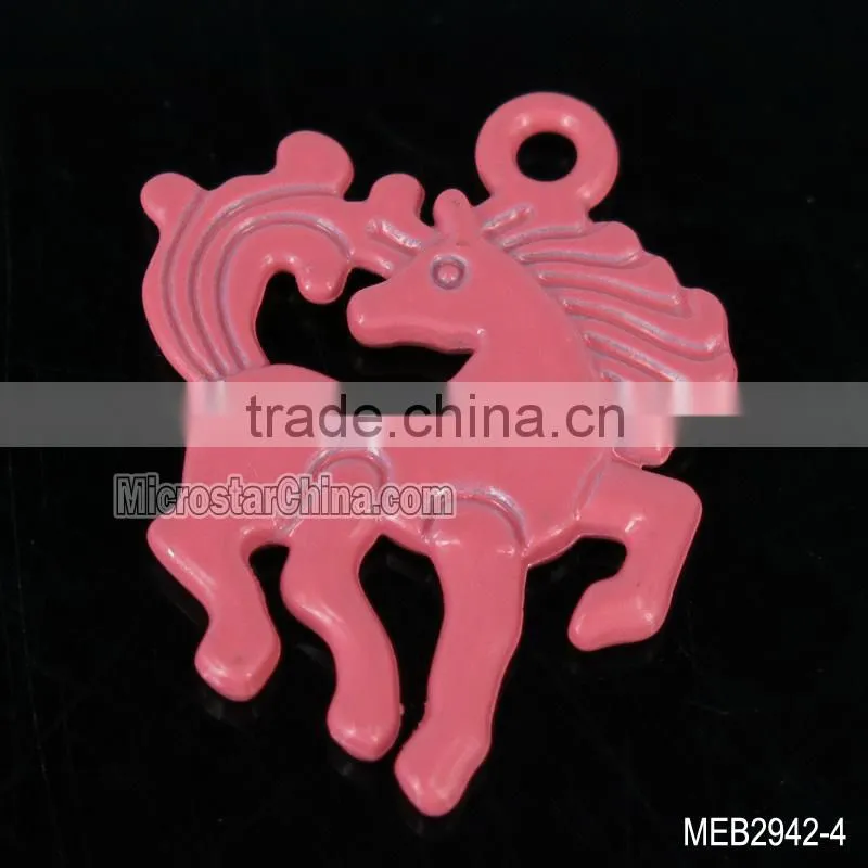 New design alloy fine horse pendant blue horse pendant jewelry pendant