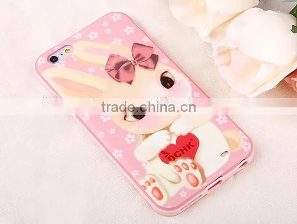 For iphone 6 plus fashion combo tpu pc case