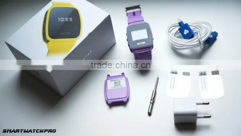 Dual Positioning smart watch for childrens with gps real-time tracking kids phone watch