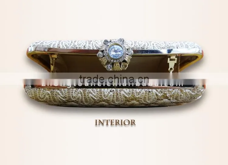 2015 ladies fashional new design upscale evening clutch box