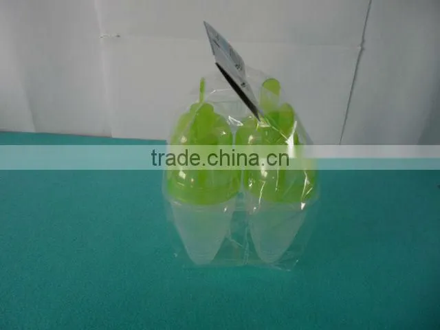 Novelty flower plastic ice lattlice