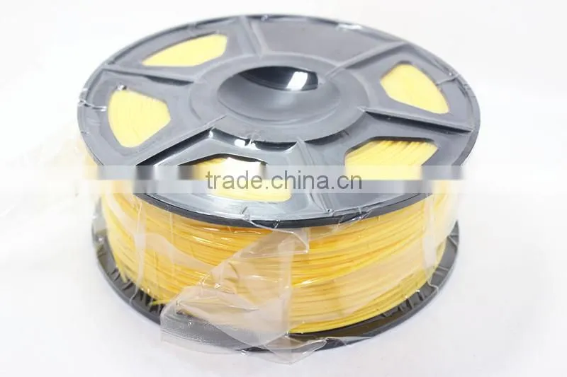 2016 3d printer PLA 1.75mm 3mm Yellow color consumables