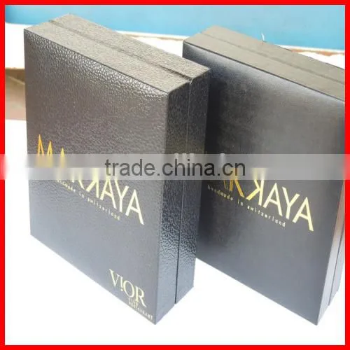 Bottom Price luxury Paper Black plastic jewelry box