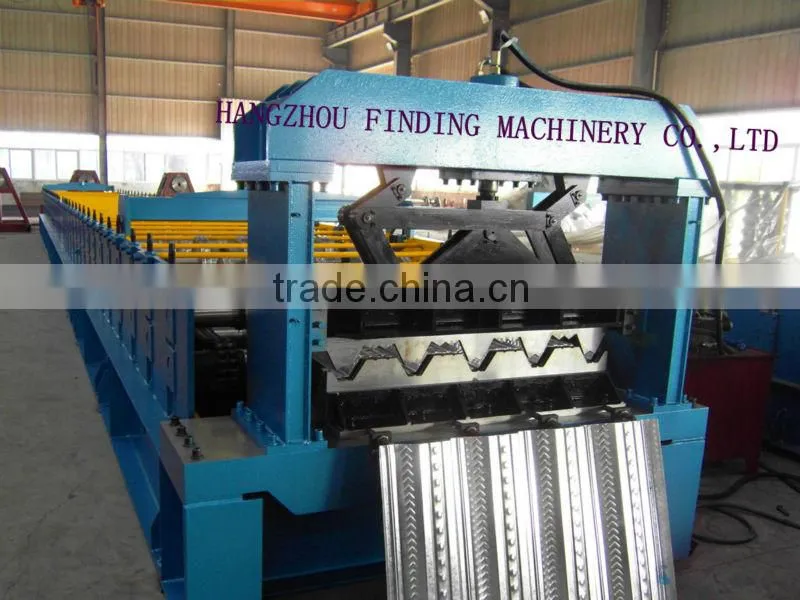 PLC control cold rolling rebar machine with electric tile cutter