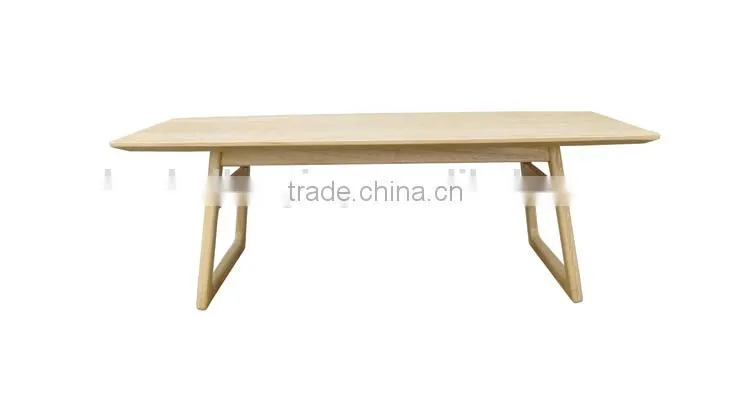 T023 Adjustable height glass coffee table