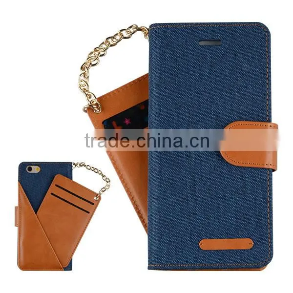 C&T Women Purse Credit Card Holder Strap Leather Wallet Case For Iphone 6S