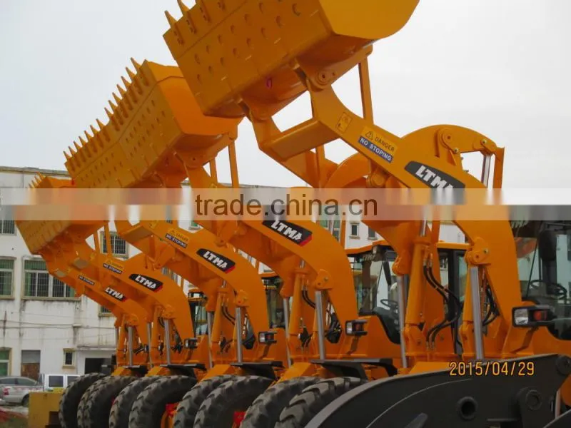 LTMA 5 ton wheel loader price 950 loader with ce iso certificates