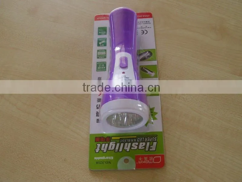 Rechargeable Led flash light /LED torch OMK 3210