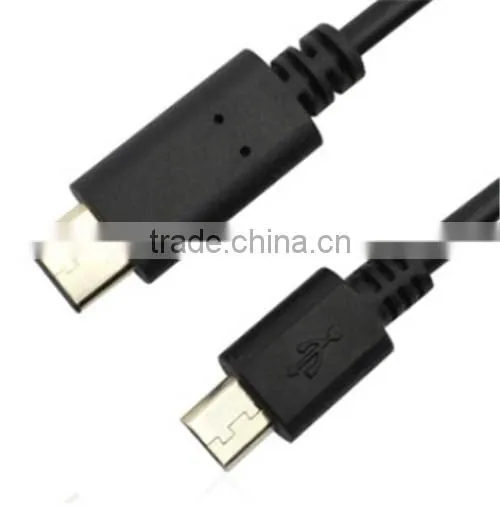 Micro USB to USB-C Cable Hi-speed USB Type C USB-C to Micro USB Data Cable 3.3ft Black