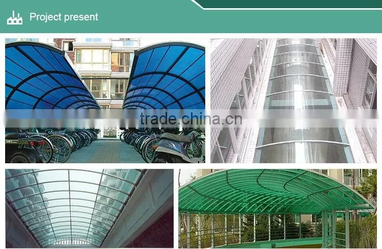 foshan tonon supply 10 years warranty multiwall polycarbonate sheet with high qulaity made in China (TN1803)