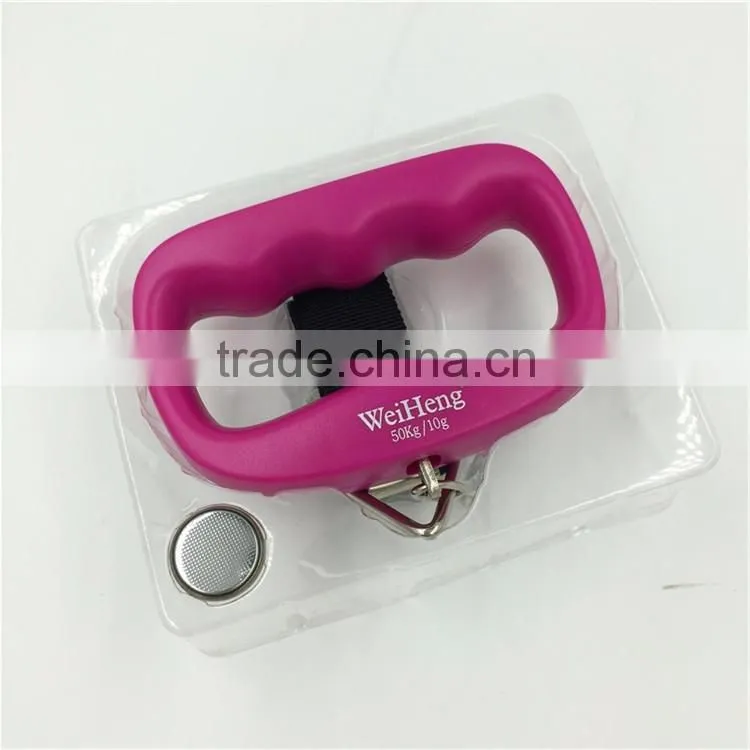 ABS Plastic material Lcd Display Digital Luggage Weighing Scale 50kg