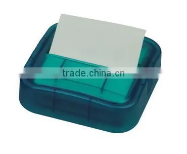 Office plastic memo pad holders