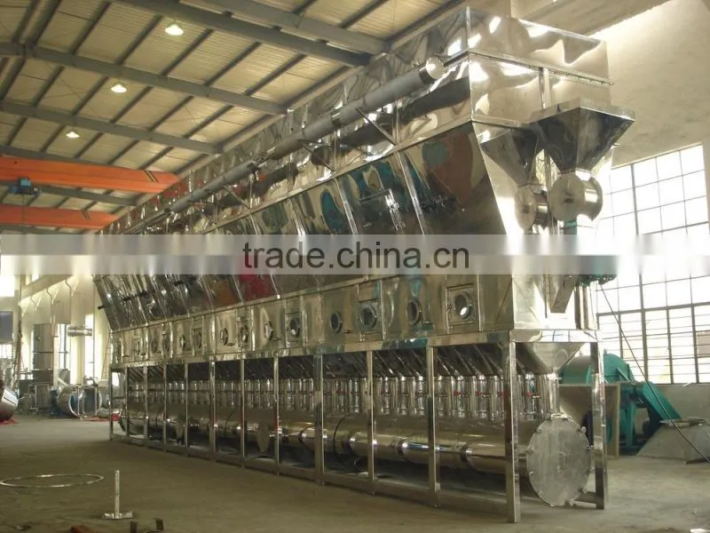 XF Horizontal Fluid Bed Dryer/ granule/ Desiccted Coconut /animal feedstuff