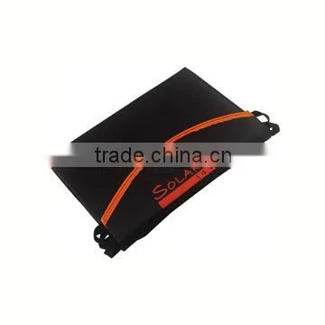 14w folding amorphous solar wireless mobile phone charger