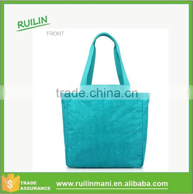 Bright color Nylon satchel handbags