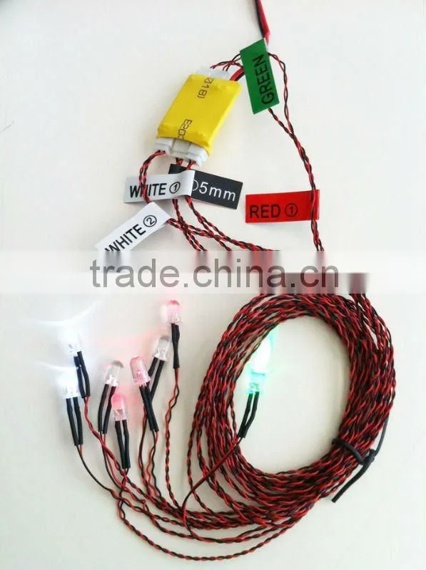 LED Aircraft & Heli Lighting System (4-6V)